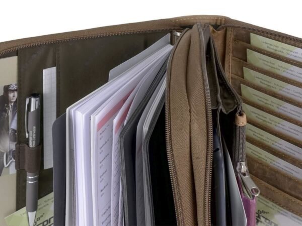 Greenburry Vintage Planner Business A5 In Pelle - immagine 8