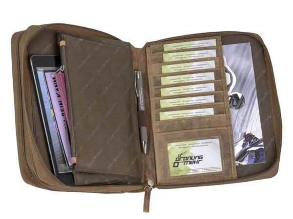 Greenburry Vintage Planner Business A5 In Pelle - immagine 5
