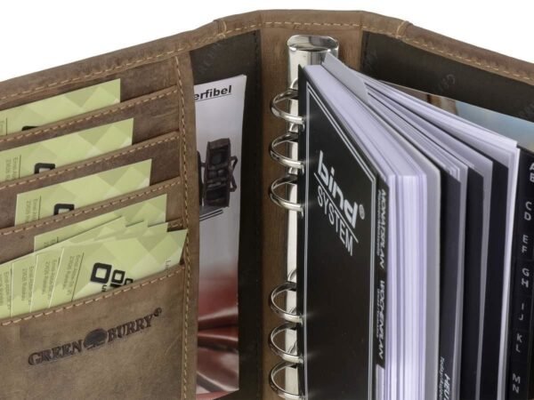 Greenburry Vintage Planner Business A6 In Pelle - immagine 7