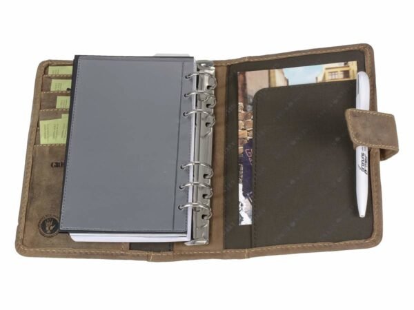 Greenburry Vintage Planner Business A6 In Pelle - immagine 4