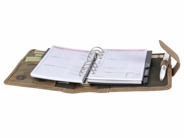 Greenburry Vintage Planner Business A6 In Pelle - immagine 3