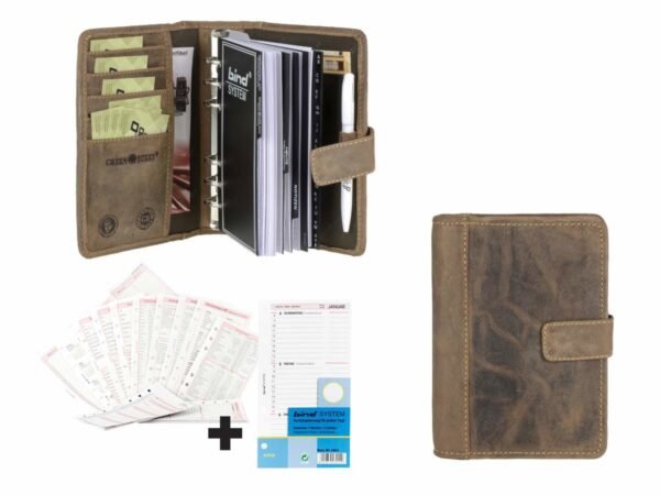 Greenburry Vintage Planner Business A6 In Pelle - immagine 14