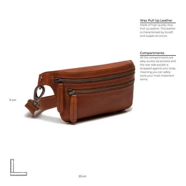 The Chesterfield Brand Marsupio In Pelle Cognac Toronto - immagine 10