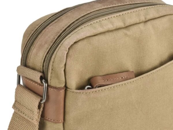 Greenburry Borsa A Spalla Con Zip Aviator Camel - immagine 6