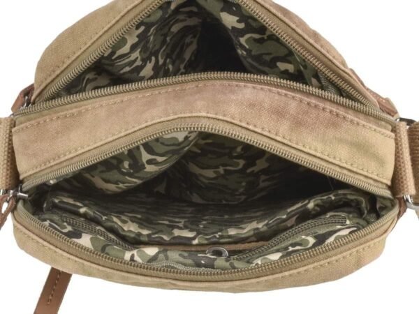 Greenburry Borsa A Spalla Con Zip Aviator Camel - immagine 3