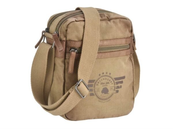 Greenburry Borsa A Spalla Con Zip Aviator Camel - immagine 12