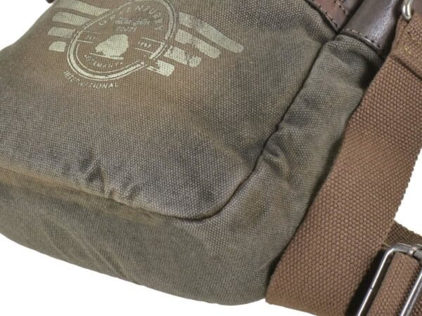Greenburry Borsa A Spalla Con Zip Aviator Khaki - immagine 7