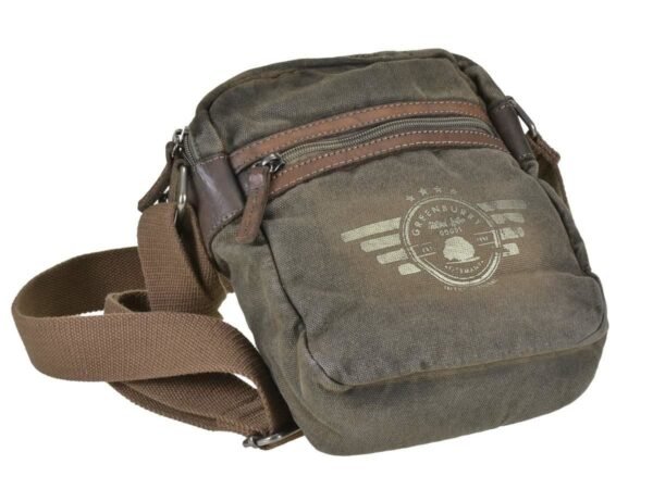 Greenburry Borsa A Spalla Con Zip Aviator Khaki - immagine 8