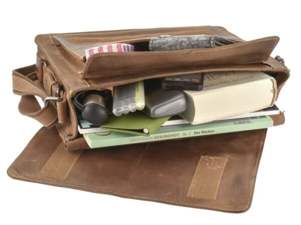 Greenburry Borsa Messenger Formato A4 Cafe-Racer - immagine 4