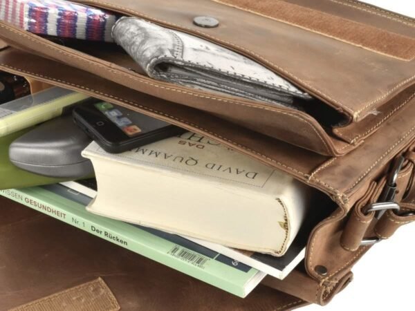 Greenburry Borsa Messenger Formato A4 Cafe-Racer - immagine 3