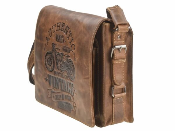 Greenburry Borsa Messenger Formato A4 Cafe-Racer - immagine 7