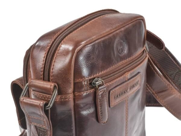 Greenburry Borsa a Spalla M Teak Marrone Rugged - immagine 9