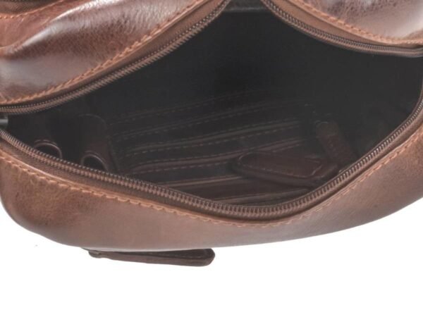 Greenburry Borsa a Spalla M Teak Marrone Rugged - immagine 10
