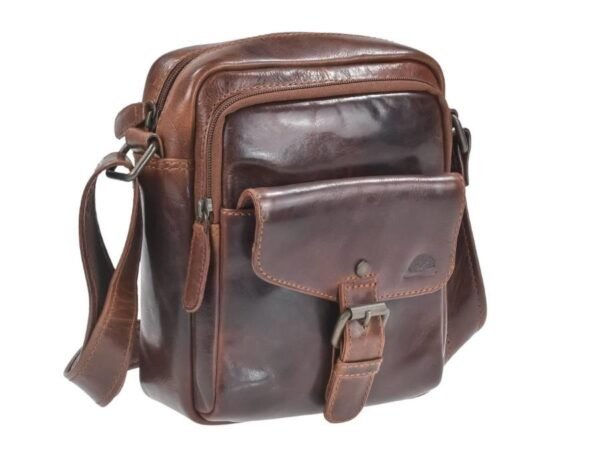 Greenburry Borsa a Spalla M Teak Marrone Rugged