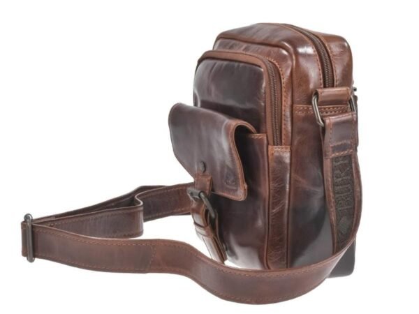 Greenburry Borsa a Spalla M Teak Marrone Rugged - immagine 5