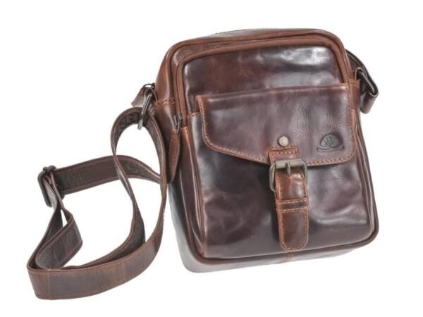 Greenburry Borsa a Spalla M Teak Marrone Rugged - immagine 6