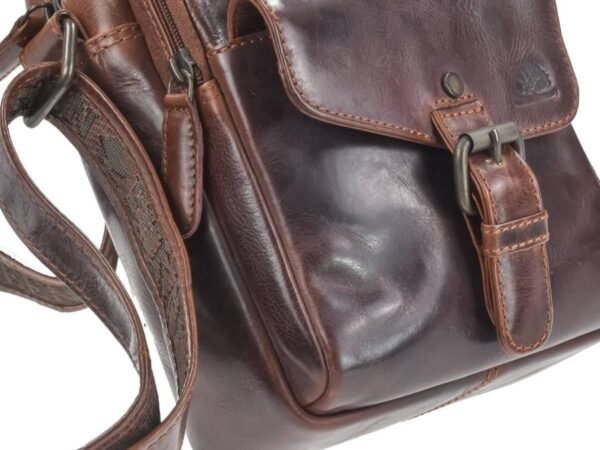 Greenburry Borsa a Spalla M Teak Marrone Rugged - immagine 7