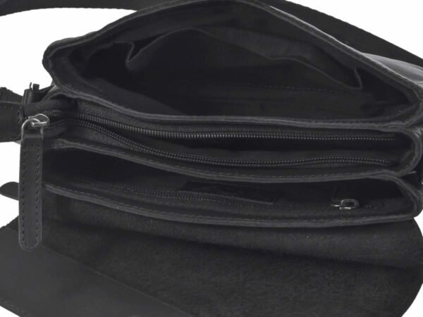 Greenburry Borsa A Tracolla Rettangolare II Pure Black - immagine 2