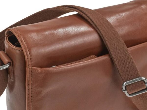 Greenburry Borsa a Spalla Waxy Vintage Tobacco Nut - immagine 5