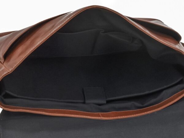 Greenburry Borsa Messenger A4 Waxy Vintage Tobacco Nut - immagine 2
