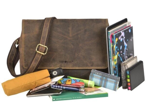 Greenburry Vintage Cartella A4 In Pelle - immagine 2