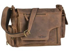 Greenburry Vintage Borsa Da Caccia II In Pelle