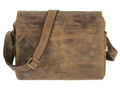 Greenburry Vintage Borsa A Tracolla A4 In Pelle