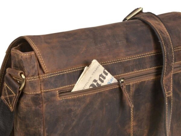 Greenburry Vintage Borsa A Tracolla Business In Pelle - immagine 6
