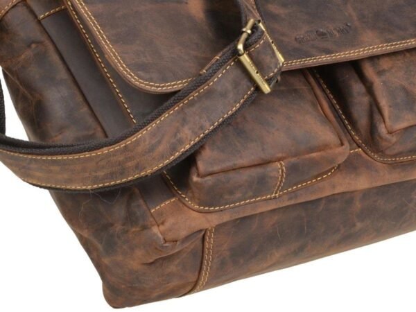 Greenburry Vintage Borsa A Tracolla Business In Pelle - immagine 8