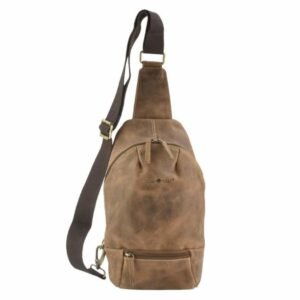 Greenburry Borsa a Tracolla Body-Crossover Bag-3 in Pelle Vintage