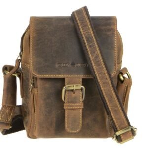Greenburry Borsa a Tracolla in Pelle Vintage