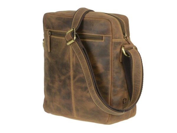 Greenburry Borsa Reporter Formato Verticale in Pelle Vintage - immagine 7