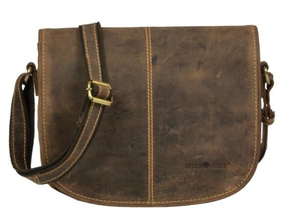 Greenburry Vintage Borsa Da Caccia In Pelle