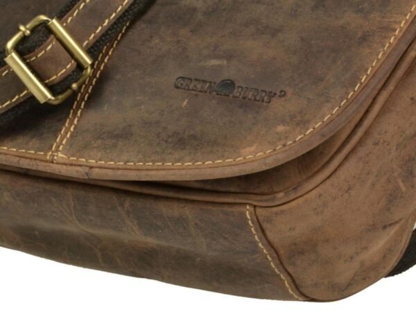 Greenburry Vintage Borsa Da Caccia In Pelle - immagine 8