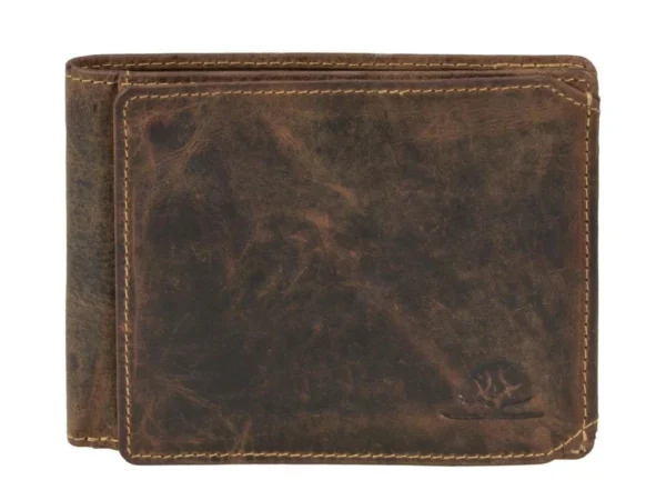 Greenburry Portafoglio 2 Scomparti "Patented" in Pelle Vintage - immagine 3