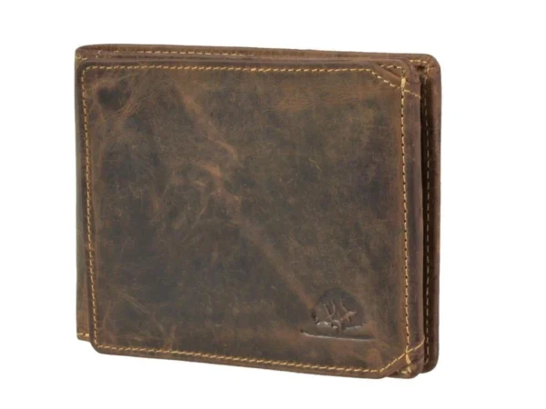 Greenburry Portafoglio 2 Scomparti "Patented" in Pelle Vintage