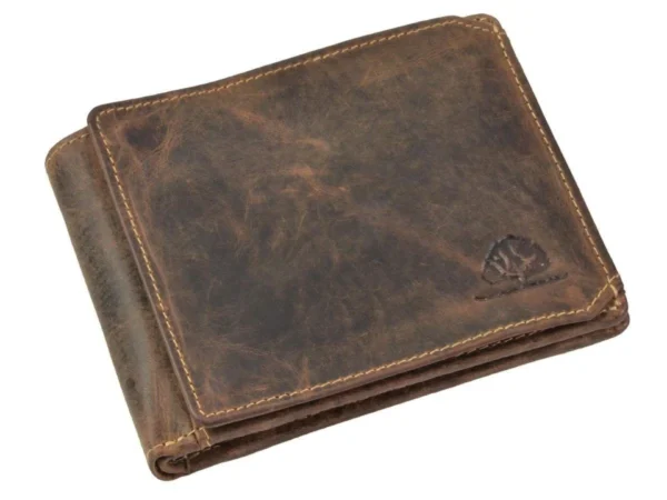 Greenburry Portafoglio 2 Scomparti "Patented" in Pelle Vintage - immagine 2