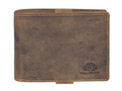 Greenburry Portafoglio 2 Scomparti "Protect" in Pelle Vintage