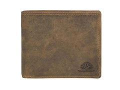 Greenburry Portafoglio RFID con Tasca Documento Extra in Pelle Vintage