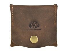 Greenburry Vintage Portamonete Box Marrone In Pelle