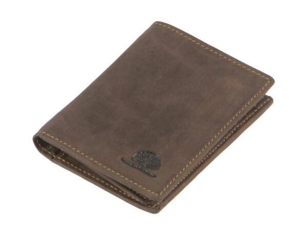 Greenburry Vintage Porta Documenti 2 Scomparti RFID Marrone In Pelle - immagine 8